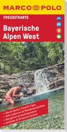 MARCO POLO Freizeitkarte Bayerische Alpen West 1:100 000