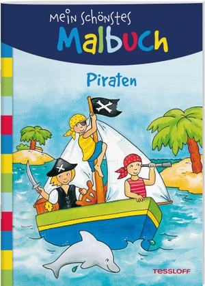 Mein schönstes Malbuch. Piraten. Malen für Kinder ab 5 Jahren. Tessloff Verlag, 2020.
