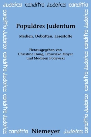 Haug, Christine / Madleen Podewski et al (Hrsg.). Populäres Judentum - Medien, Debatten, Lesestoffe. De Gruyter, 2009.