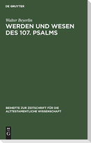 Werden und Wesen des 107. Psalms
