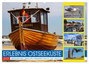 Erlebnis Ostseeküste - zwischen Wismarer Bucht und Usedom (Wandkalender 2025 DIN A2 quer), CALVENDO Monatskalender