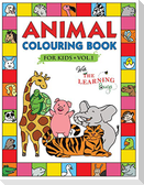 Animal Colouring Book for Kids with The Learning Bugs Vol.1