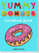 Yummy Donuts Coloring Book