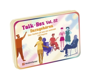 Filker, Claudia / Schott, Hanna et al. Talk-Box Vol. 22 - Dazugehören - Über Vielfalt und was uns verbindet. 120 Impulse. Neukirchener Verlag, 2026.