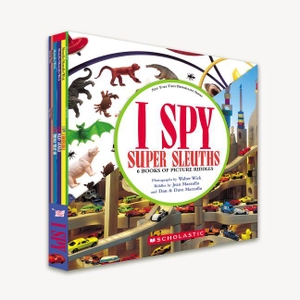 Marzollo, Jean / Marzollo, Dave et al. I Spy Boxed Set: Super Sleuths (6 Books of Picture Riddles). Scholastic Inc., 2026.