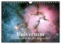 Universum. Farbenpracht der Gasnebel (Wandkalender 2024 DIN A4 quer), CALVENDO Monatskalender
