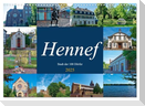 Hennef - Stadt der 100 Dörfer (Wandkalender 2025 DIN A3 quer), CALVENDO Monatskalender