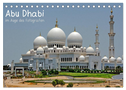Abu Dhabi im Auge des Fotografen (Tischkalender 2025 DIN A5 quer), CALVENDO Monatskalender