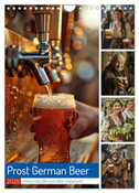 Prost German Beer (Wall Calendar 2025 DIN A4 portrait), CALVENDO 12 Month Wall Calendar