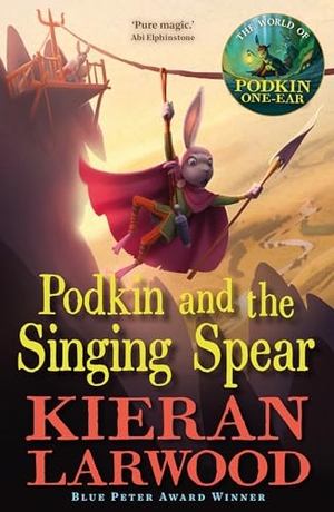 Larwood, Kieran. Podkin and the Singing Spear. Faber And Faber Ltd., 2024.