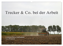 Trecker & Co. bei der Arbeit - Landwirtschaft in Ostfriesland (Wandkalender 2024 DIN A2 quer), CALVENDO Monatskalender