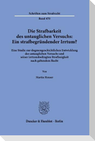 Die Strafbarkeit des untauglichen Versuchs: Ein strafbegründender Irrtum?