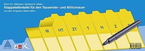 Wittmann, Erich Ch. / Gerhard N. Müller. Klappstellentafel für den Tausender- und Millionraum - Aus dem Programm Mathe 2000+. Kallmeyer'sche Verlags-, 2018.