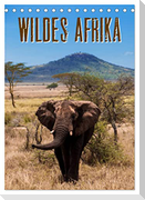 Wildes Afrika (Tischkalender 2024 DIN A5 hoch), CALVENDO Monatskalender