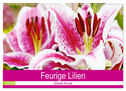 Feurige Lilien (Wandkalender 2024 DIN A3 quer), CALVENDO Monatskalender