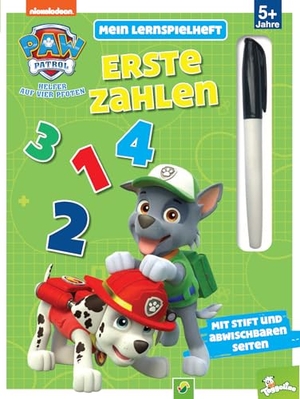 PAW Patrol Mein Lernspielheft l Erste Zahlen - Ab 5 Jahren I Mit Stift und abwischbaren Seiten. Schwager und Steinlein, 2026.