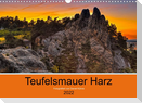 Teufelsmauer Harz (Wandkalender 2022 DIN A3 quer)