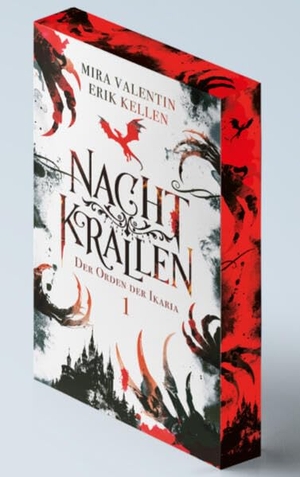 Valentin, Mira / Erik Kellen. Nachtkrallen 1 - Der Orden der Ikaria - limitierte Farbschnittausgabe. BoD, 2026.