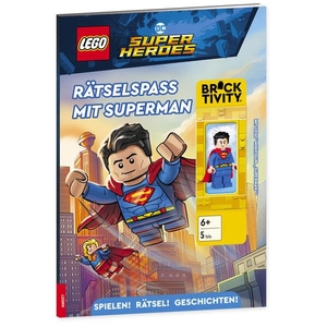 LEGO® DC Superheroes - Rätselspaß mit Superman - mit LEGO-Minifigur "Superman". AMEET Verlag, 2026.