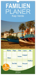 Familienplaner 2024 - Kap Verde mit 5 Spalten (Wandkalender, 21 x 45 cm) CALVENDO