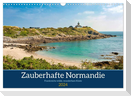 Zauberhafte Normandie: Frankreichs wilde, wunderbare Küste (Wandkalender 2024 DIN A3 quer), CALVENDO Monatskalender