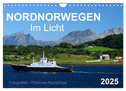 Nordnorwegen im Licht (Wandkalender 2025 DIN A4 quer), CALVENDO Monatskalender