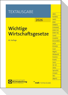 Wichtige Wirtschaftsgesetze