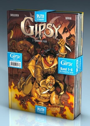 Smolderen, Thierry. Gipsy Ferienpaket - Alle 6 Bände der rasanten Science-Fiction-Comiserie in einem Paket!. Splitter Verlag, 2026.