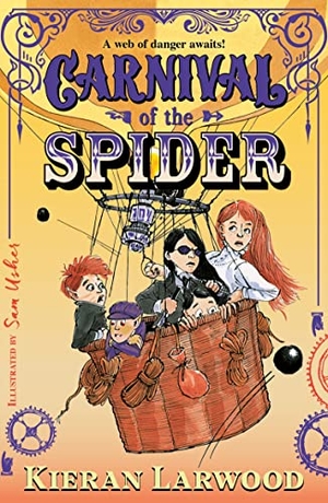 Larwood, Kieran. Carnival of the Spider - BLUE PETER BOOK AWARD-WINNING AUTHOR. Faber & Faber, 2023.