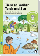 Tiere an Weiher, Teich und See