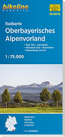 Bikeline Radkarte Oberbayerisches Alpenvorland 1 : 75 000