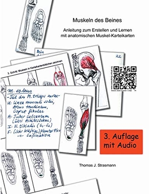 Strasmann, Thomas J.. Muskeln des Beines - Anleitung zum Erstellen und Lernen mit anatomischen Muskel-Karteikarten. Books on Demand, 2018.