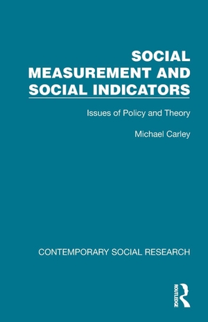 Carley, Michael. Social Measurement and Social Indicators - Issues of Policy and Theory. Taylor & Francis Ltd (Sales), 2026.