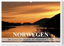 Norwegen - Im Land der Sagen, Mythen und Trolle (Wandkalender 2025 DIN A2 quer), CALVENDO Monatskalender