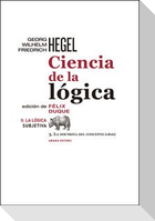 Ciencia de la lógica : II. La lógica subjetiva ; 3. La doctrina del concepto, 1816
