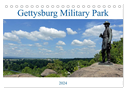Gettysburg Military Park (Tischkalender 2024 DIN A5 quer), CALVENDO Monatskalender