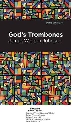 Johnson, James Weldon. God's Trombones - Seven Negro Sermons in Verse. Mint Editions, 2024.