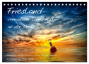 Friesland - verzauberte Landschaft an der Nordsee / CH-Version (Tischkalender 2024 DIN A5 quer), CALVENDO Monatskalender