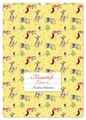 MUSTERHEFT KLASSE 1a (Wandkalender 2025 DIN A3 hoch), CALVENDO Monatskalender