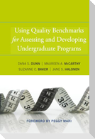 Using Quality Benchmarks for A