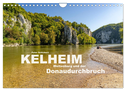 Kelheim, Weltenburg und der Donaudurchbruch (Wandkalender 2025 DIN A4 quer), CALVENDO Monatskalender