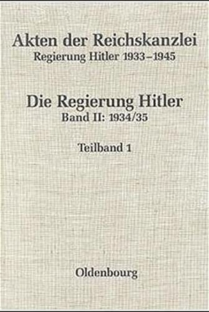 Hartmannsgruber, Friedrich (Hrsg.). 1934/35. De Gruyter Oldenbourg, 1999.