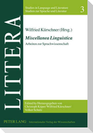 «Miscellanea Linguistica»