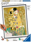 Ravensburger CreArt - Malen nach Zahlen 23648 - ART Collection: The Kiss (Klimt) - ab 14 Jahren