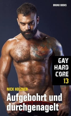 Holzner, Nick. Gay Hardcore 13: Aufgebohrt und durchgenagelt. Bruno Books, 2019.