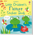 Little Children's Nature Sticker Book