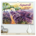 Aquarell auf Reisen - mit Eckard Funck (hochwertiger Premium Wandkalender 2025 DIN A2 quer), Kunstdruck in Hochglanz