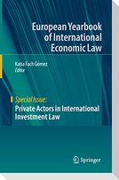 Private Actors in International Investment Law