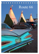 Route 66 (Tischkalender 2024 DIN A5 hoch), CALVENDO Monatskalender