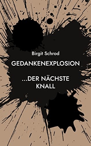 Schrod, Birgit. Gedankenexplosion - ...der nächste Knall. Books on Demand, 2022.